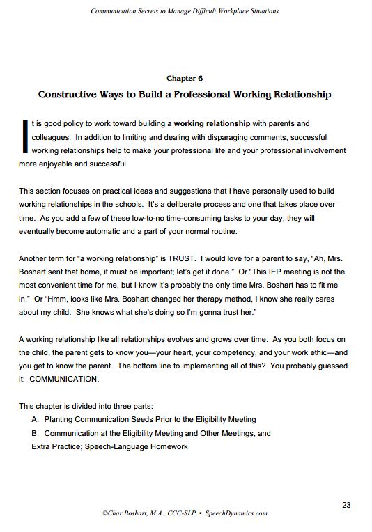 Communication Secrets to Manage Difficult Workplace Situations (ebook)