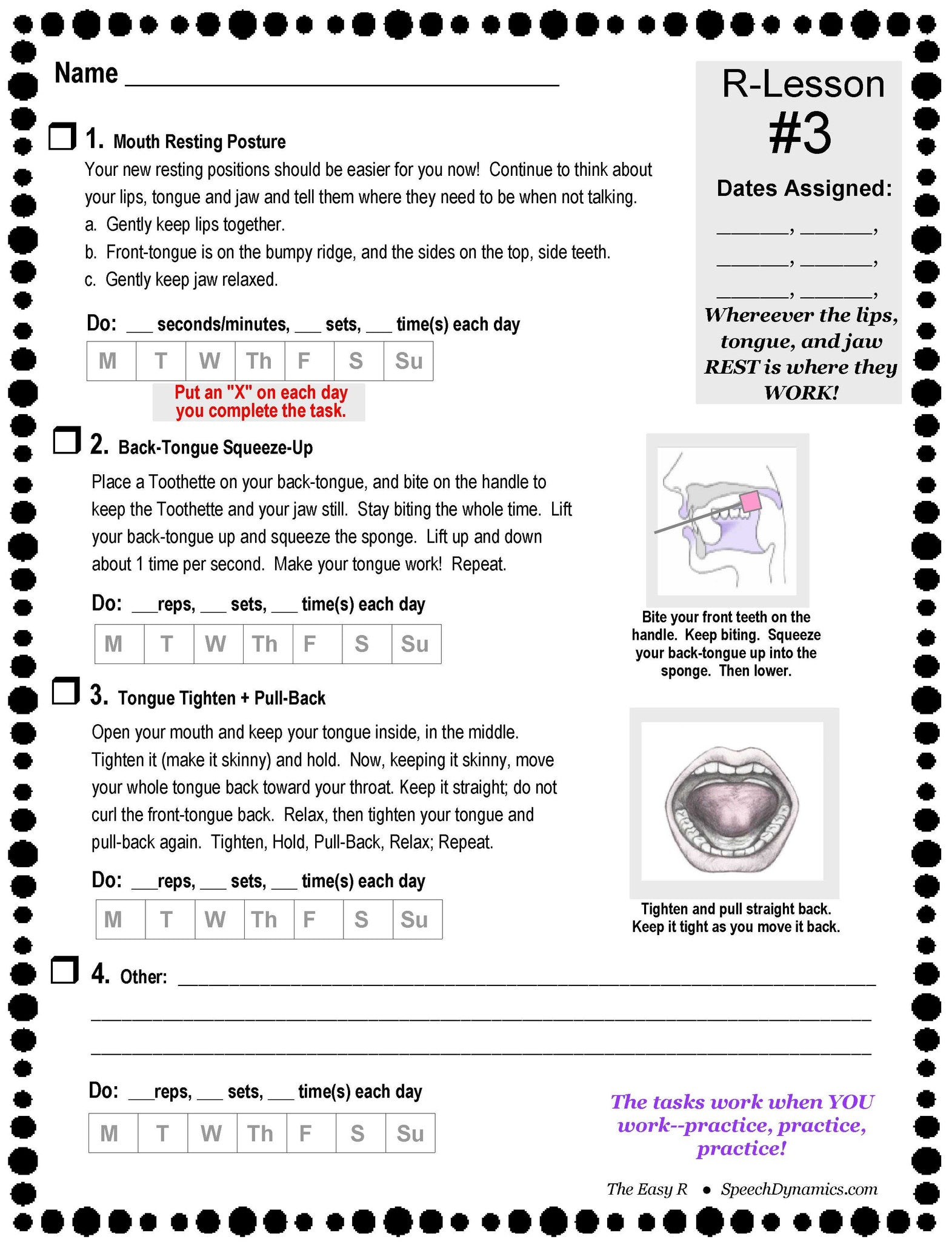 The Easy R Therapy Program