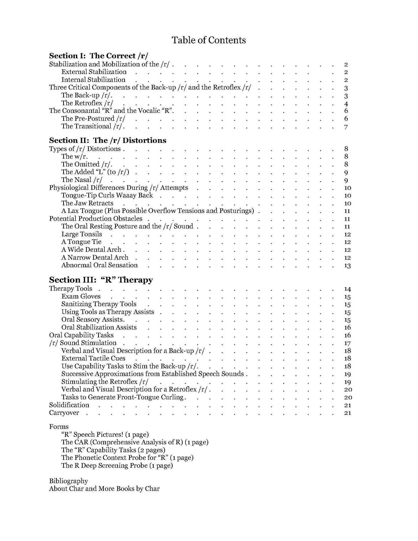 How to Remediate R ebook table of contents page