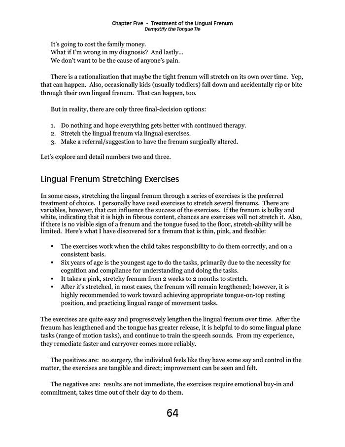 Demystify the Tongue Tie